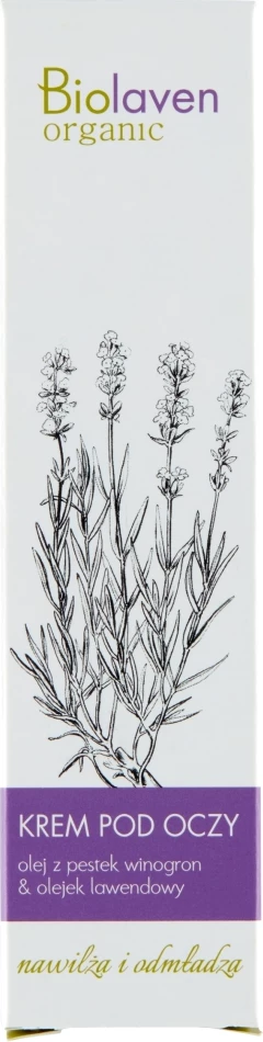 Krem për sy Biolaven Eye Cream me vaj farash rrushi dhe vaj livandoje, 15ml