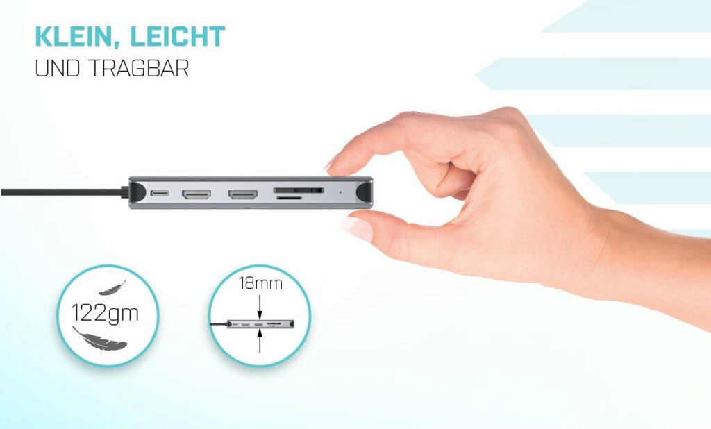 Docking station I-Tec USB 3.0/USB-C/Thunderbolt, 3x display, 100W, argjend