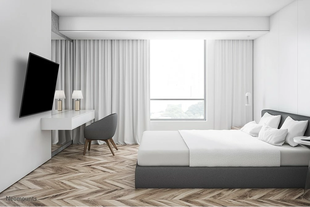 Mbajtëse muri për TV Newstar WL35-350BL14, 32-65 inç, rregullim pjerrësie, e zezë