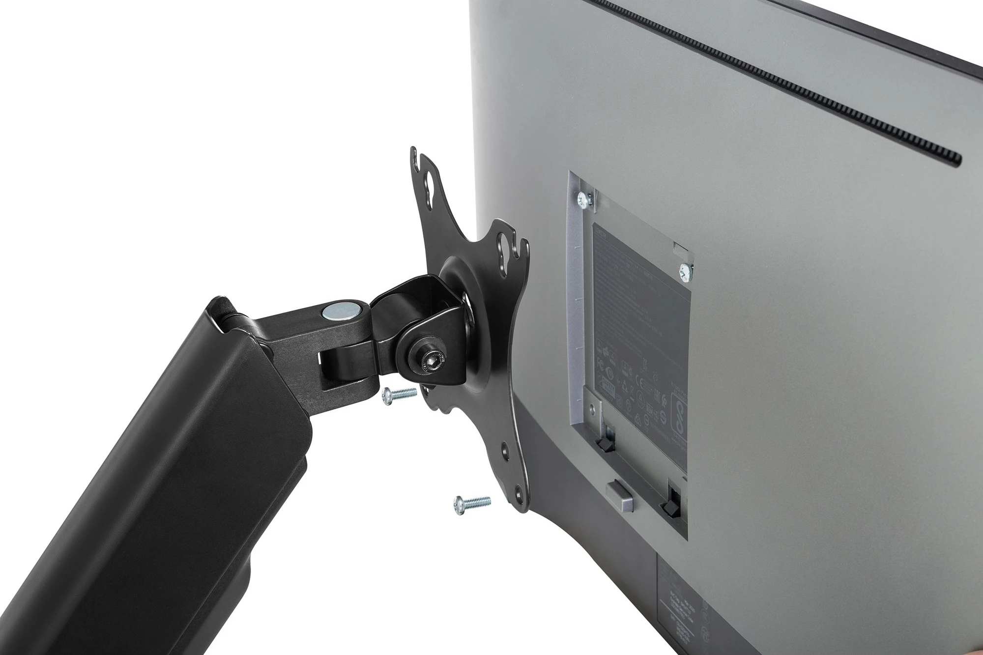 Mbajtëse muri për monitor Digitus, universal, me gaz, 32 inç, e zezë