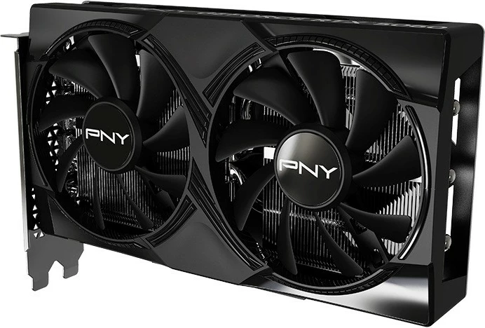 Kartelë grafike PNY GeForce RTX 5060, 8GB GDDR7, 2 ventilatorë, e zezë
