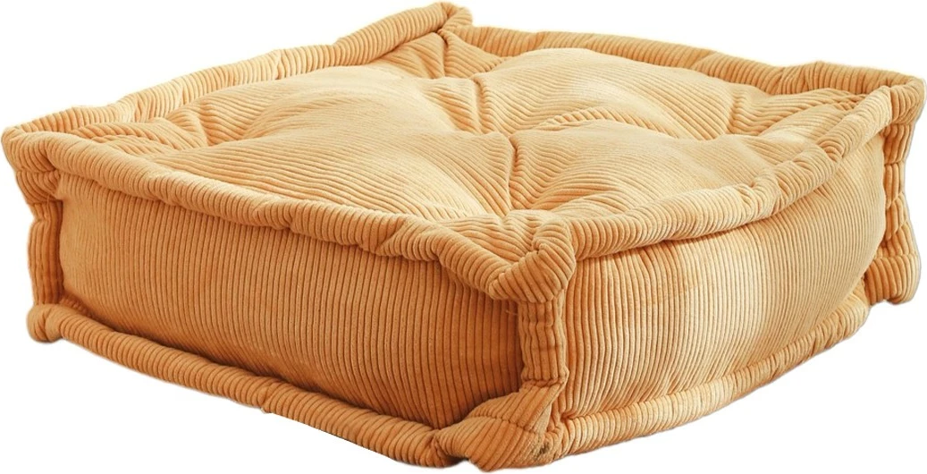 Jastëk kadifeje Atelier del Sofa, ngjyrë biskuvi - e verdhë