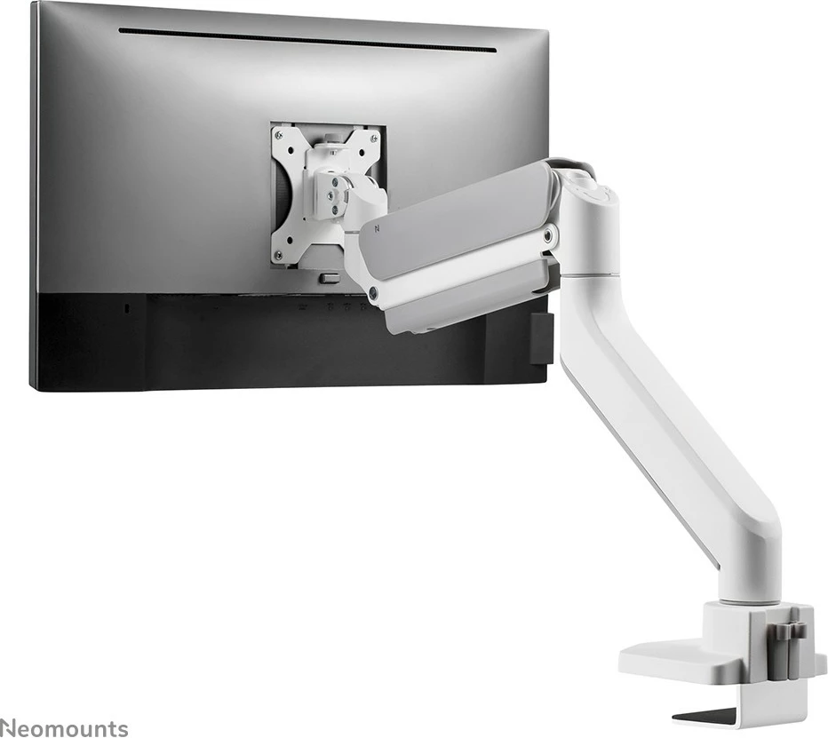 Krah monitori Neomounts DS70-450WH1, gas spring, Topfix, 17-42 inç, 15 kg, i bardhë
