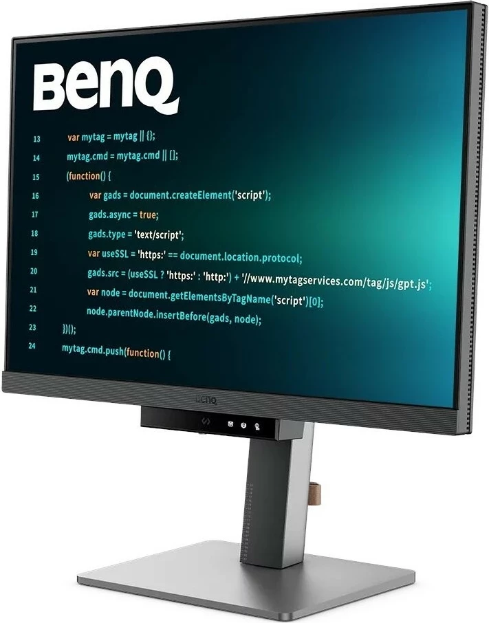 Monitor BenQ RD240Q, 24 inch, 2560 x 1600, HDR10, e zezë-argjendtë