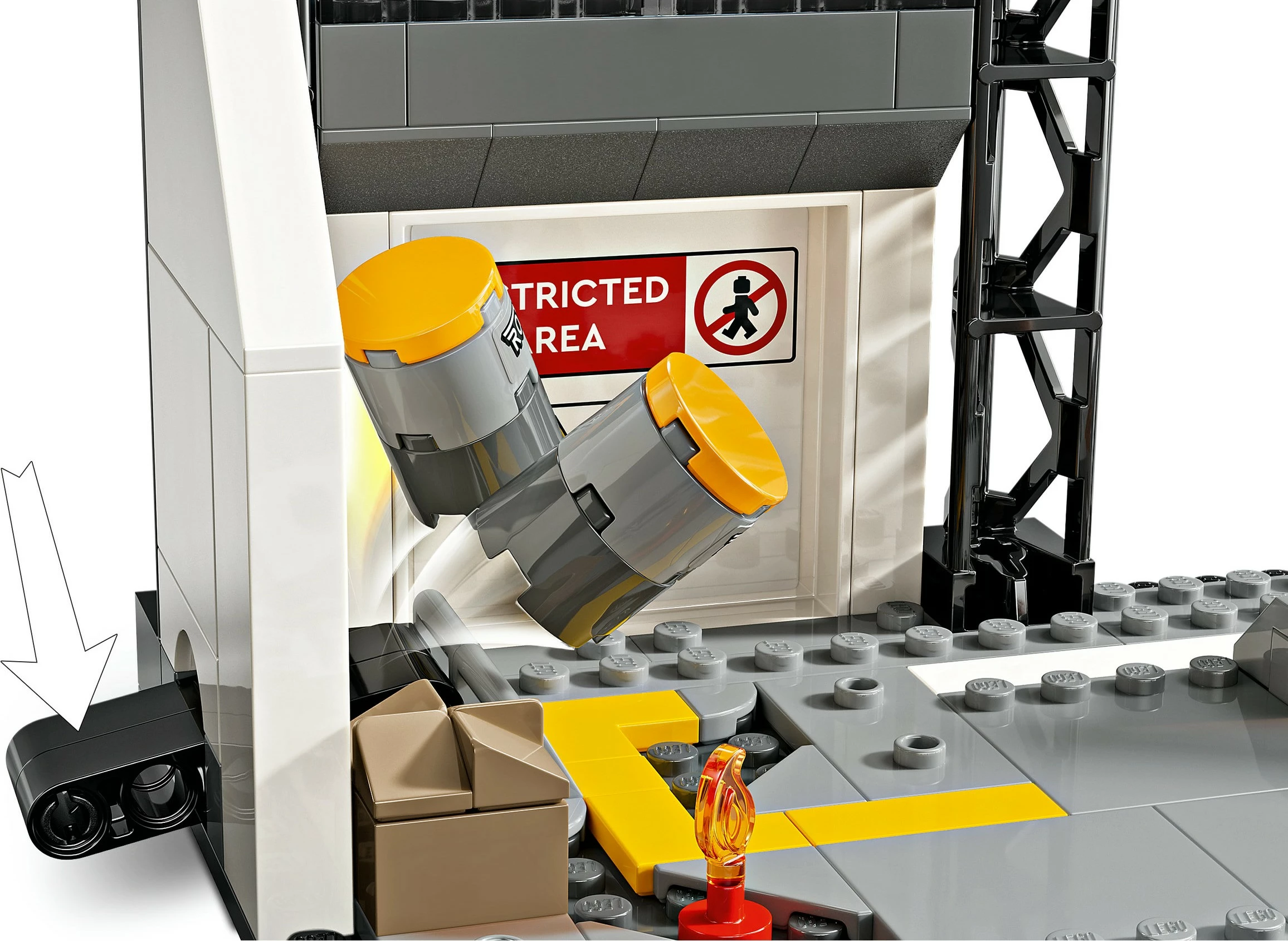 Set ndërtimi LEGO Super Heroes Marvel Captain America: Civil War, shumëngjyrësh