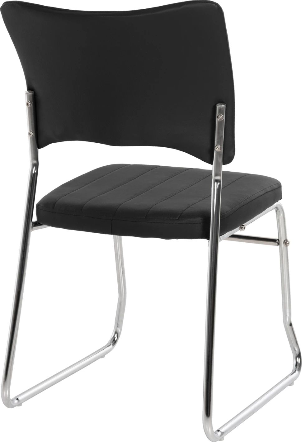 Karrige konferencash, set prej 4 copë, e zezë, FH1071.01, 47x54x84 cm