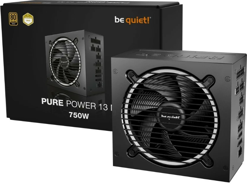 Kasë Be quiet! Pure Power 13 M 750W, ATX 3.1, 80 PLUS Gold, modulare, e zezë