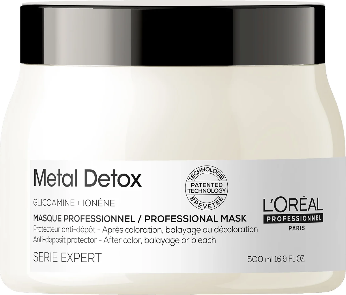 Maskë L’Oréal Professionnel Metal Detox Anti-Deposit Protector, 500 ml