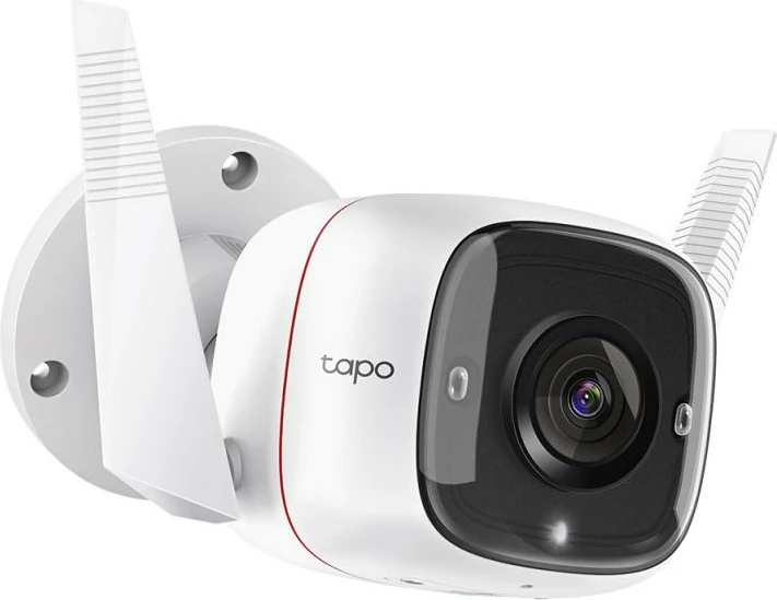 Kamerë sigurie Wi‑Fi/IP, TP-Link Tapo C310, 3MP, IP66, Wi‑Fi/Ethernet, audio dy‑drejtim, microSD deri 128GB, e bardhë