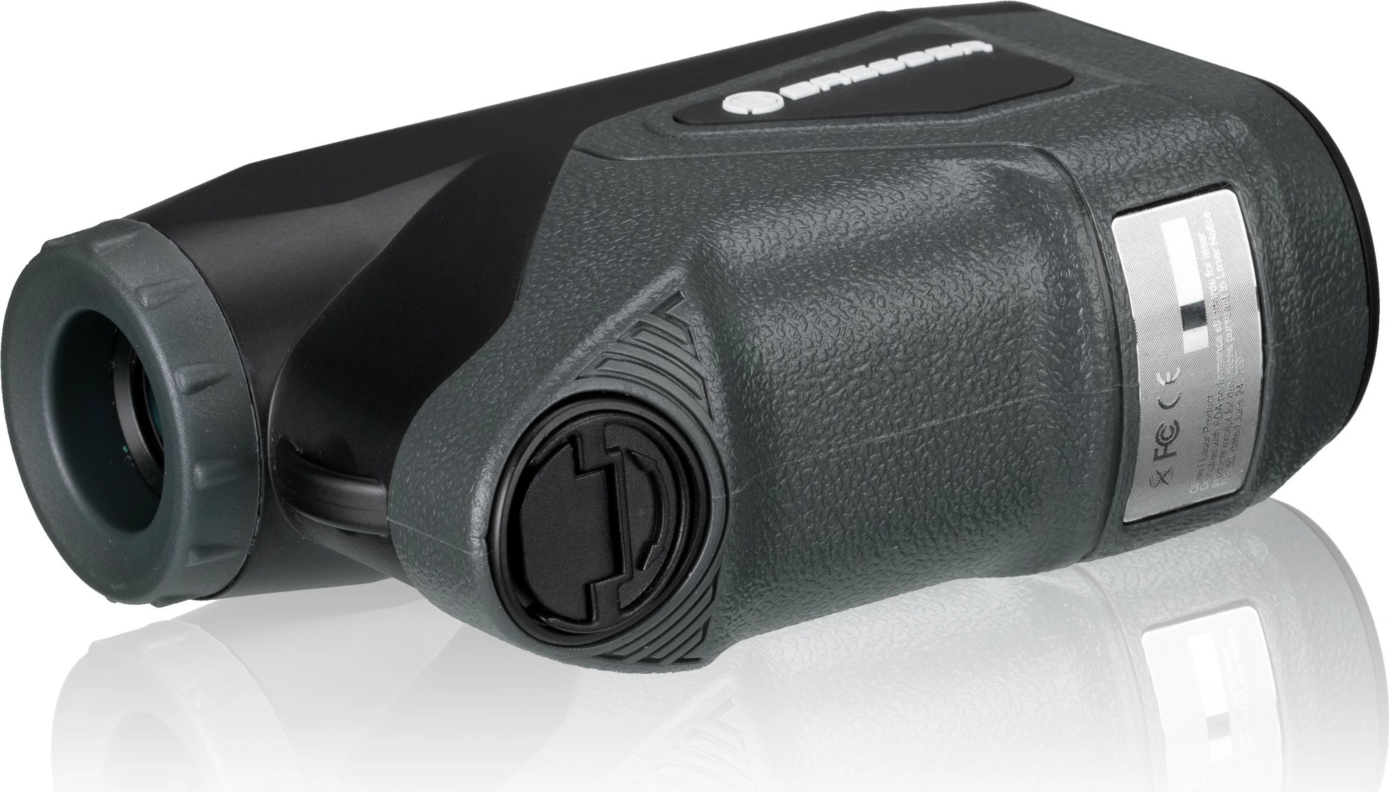 Largpamës lazer Bresser 6x24 Entfernungsmesser, 800m, OLED, i zi/gri