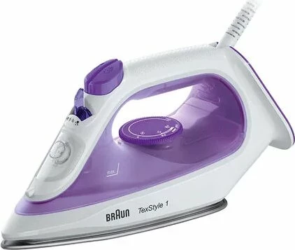 Hekur Braun TexStyle 1 SI 1080.VI, 2000W, bardhë-vjollcë