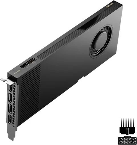 Kartë Grafike PNY NVIDIA RTX 4000, Gjenerata Ada, 20 GB GDDR6