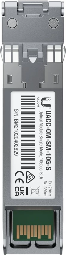 Modul transceiver Ubiquiti UACC-OM-SM-10G-S-2, 10000 Mbit/s, Çelik inox, 2 copë