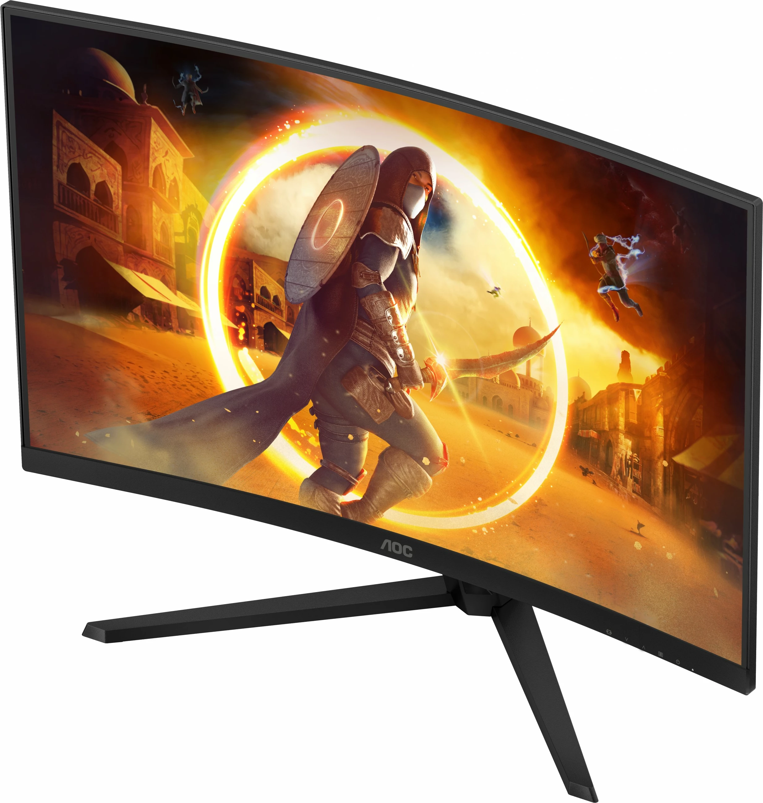 Monitor AOC G4 CQ32G4VE, 32", Quad HD, 0.5 ms, i zi, i hirtë