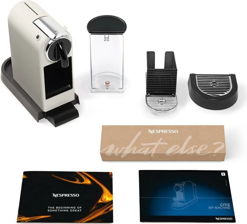 Aparat kafeje DeLonghi Nespresso CitiZ, 1L, i bardhë