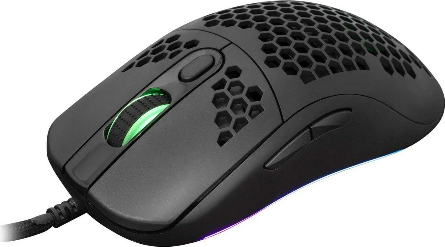 Maus gaming White Shark Galahad GM-5007, RGB, 7200 DPI, i zi