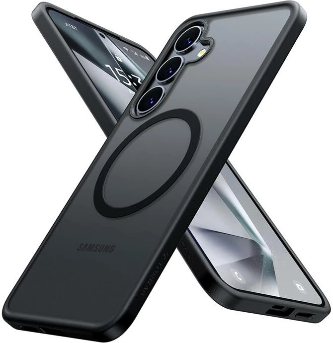 Mbështjellës Torras Guardian-Mag për Samsung S25, i zi