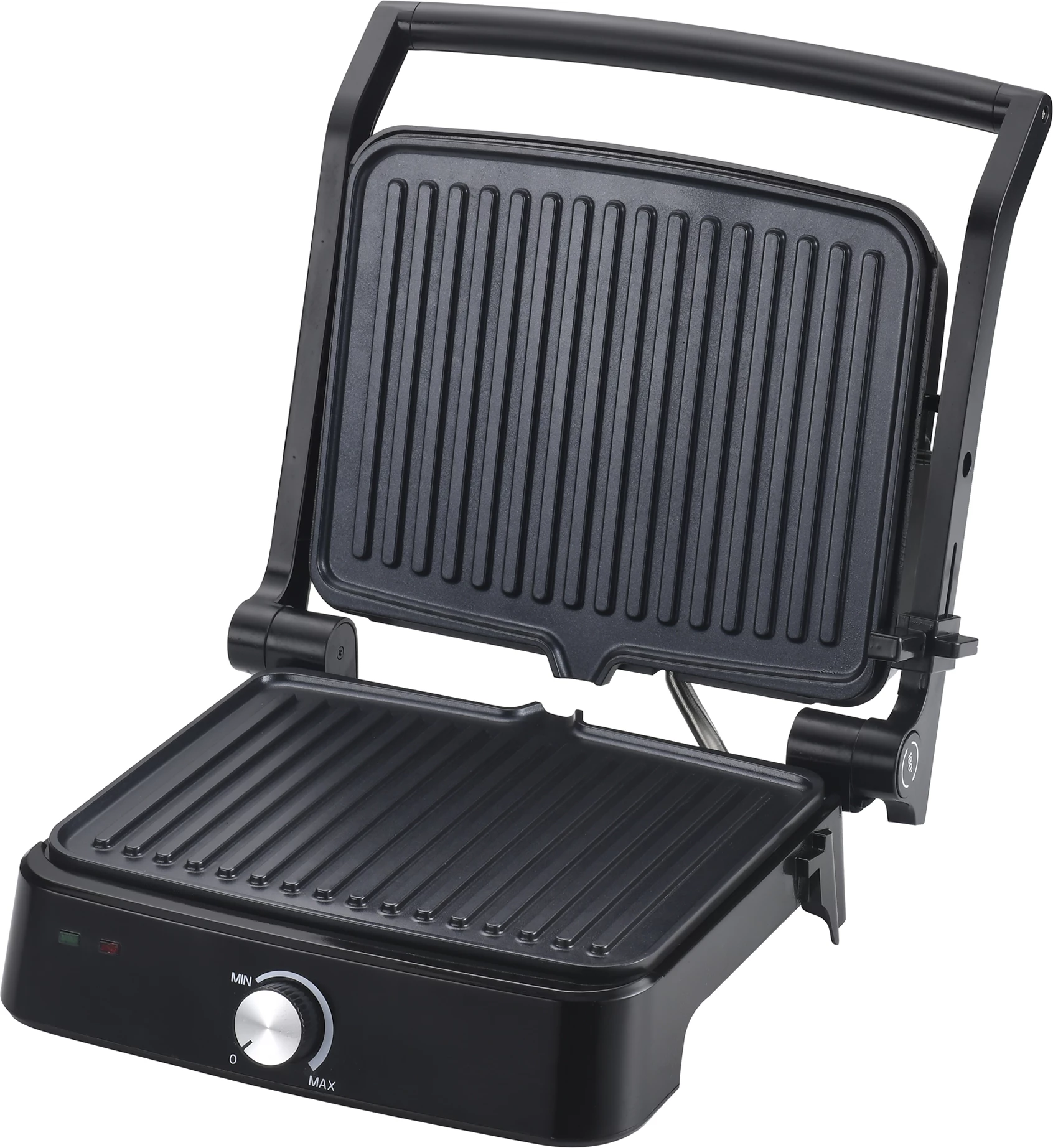Grill elektrik Elit CGI-2320 2000W, 180°, pllaka 29x23.3cm, inox/zi