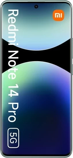 Celular Xiaomi Redmi Note 14 Pro, 6.67", 8+256GB, 5G, i gjelbër