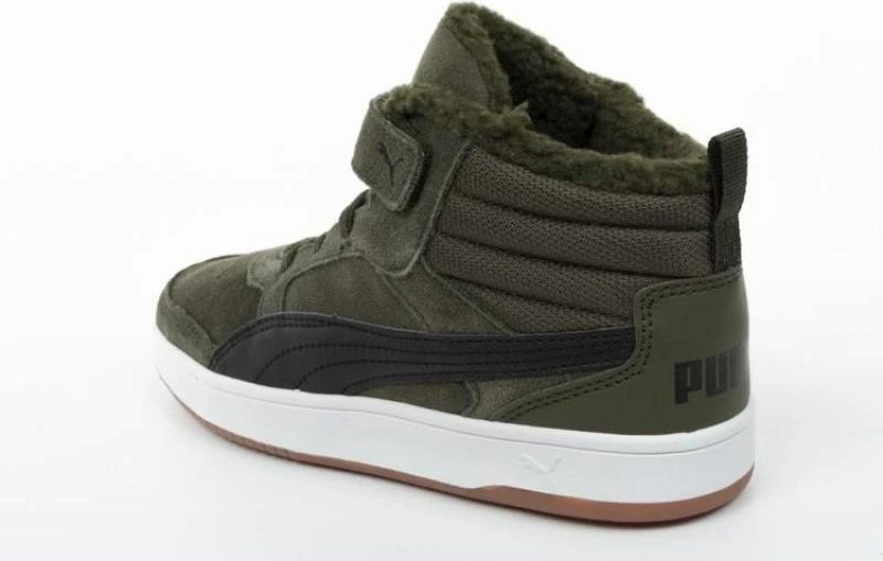 Atlete të larta për fëmijë Puma, ngjyrë jeshile