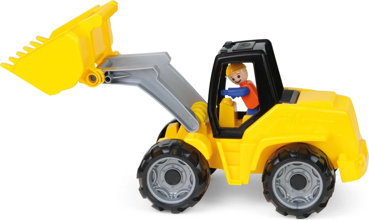 Ngarkues lodër Lena Truxx 37 cm, plastikë, verdhë me figurë