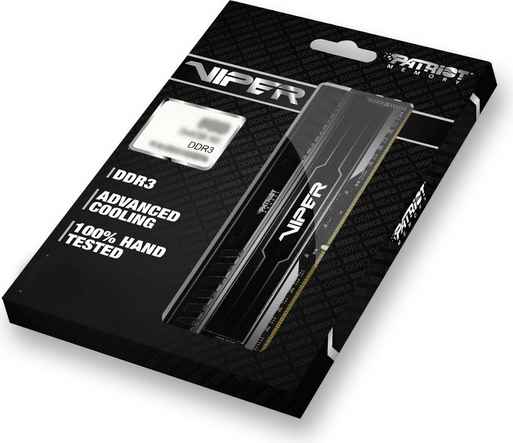 RAM Memorje Patriot Viper 3 8GB DDR3 1600MHz Black Mamba