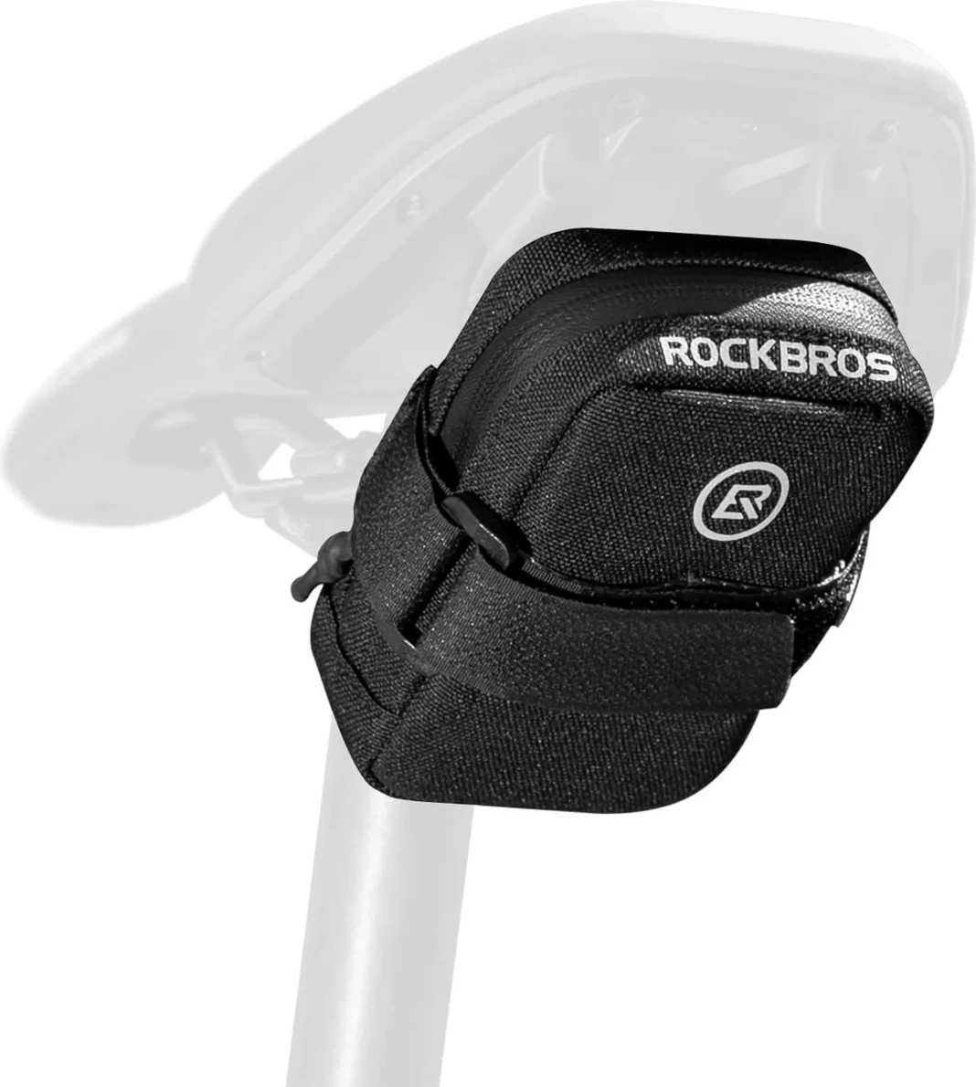Çantë mini për biçikletë Rockbros 3013007901, 0.35L, e zezë/gjelbër