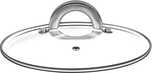 Set enësh gatimi Smile MGK-10, 10 pjesë, çelik inoks, kapakë xhami