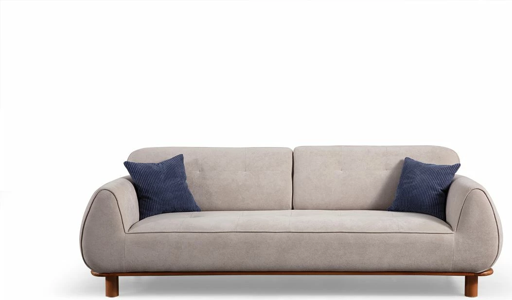 Divan treshe Atelier del Sofa, Drop, i bardhë