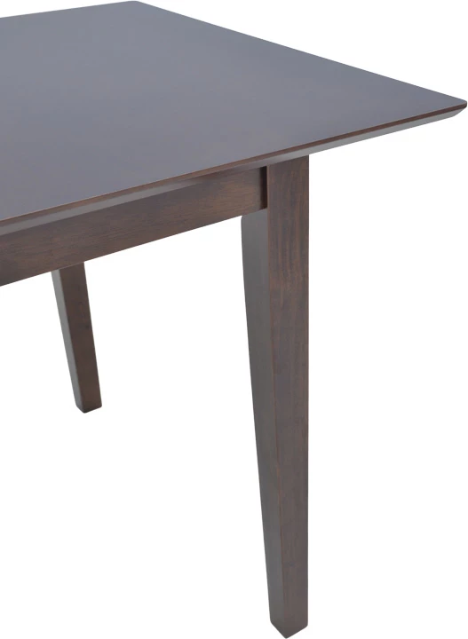 Tavolinë ngrënieje e zgjatshme Mabor, ngjyrë arre, 120-150x80x73.8cm