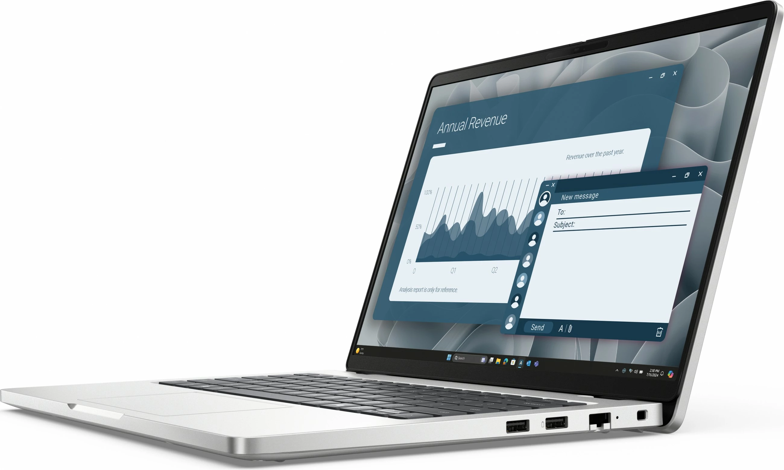 Laptop Dell Pro 14 PC14255, AMD Ryzen AI 7 PRO 350, 16GB RAM, 1TB SSD, Windows 11 Pro, argjendtë