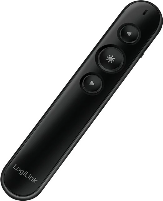 Prezantues wireless LogiLink ID0190, nano receiver, laser pointer i kuq, i zi