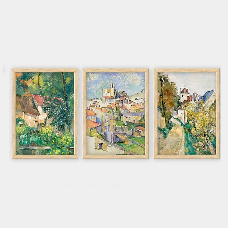 Pikturë dekorative me kornizë (3 copë), Wallity, 3NTC_UN2036304_3545