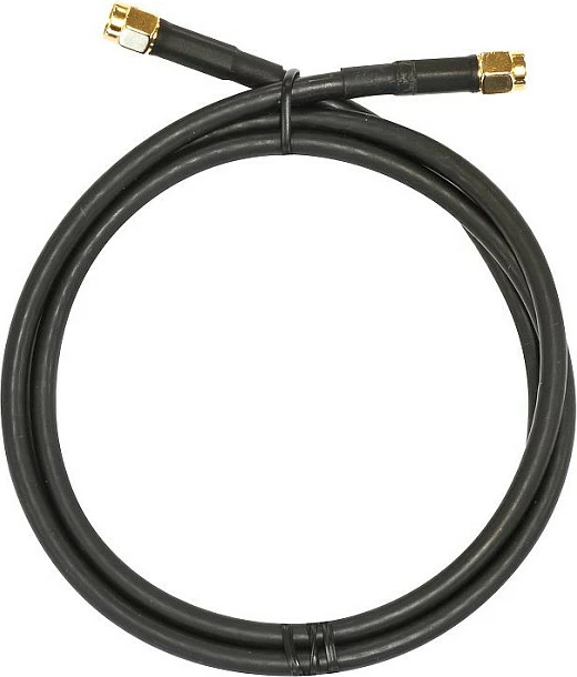 Kabllo MikroTik SMASMA, 1 m, SMA, SMA, E zezë
