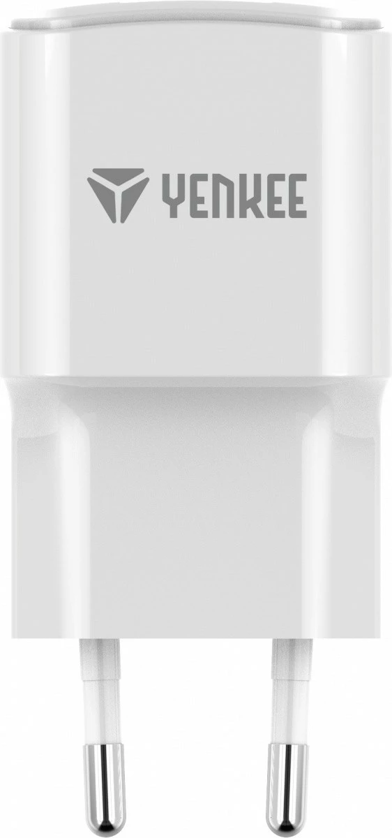 Karikues muri YENKEE YAC 2023WH, USB A, 18W, Quick Charge 3.0, Bardhë