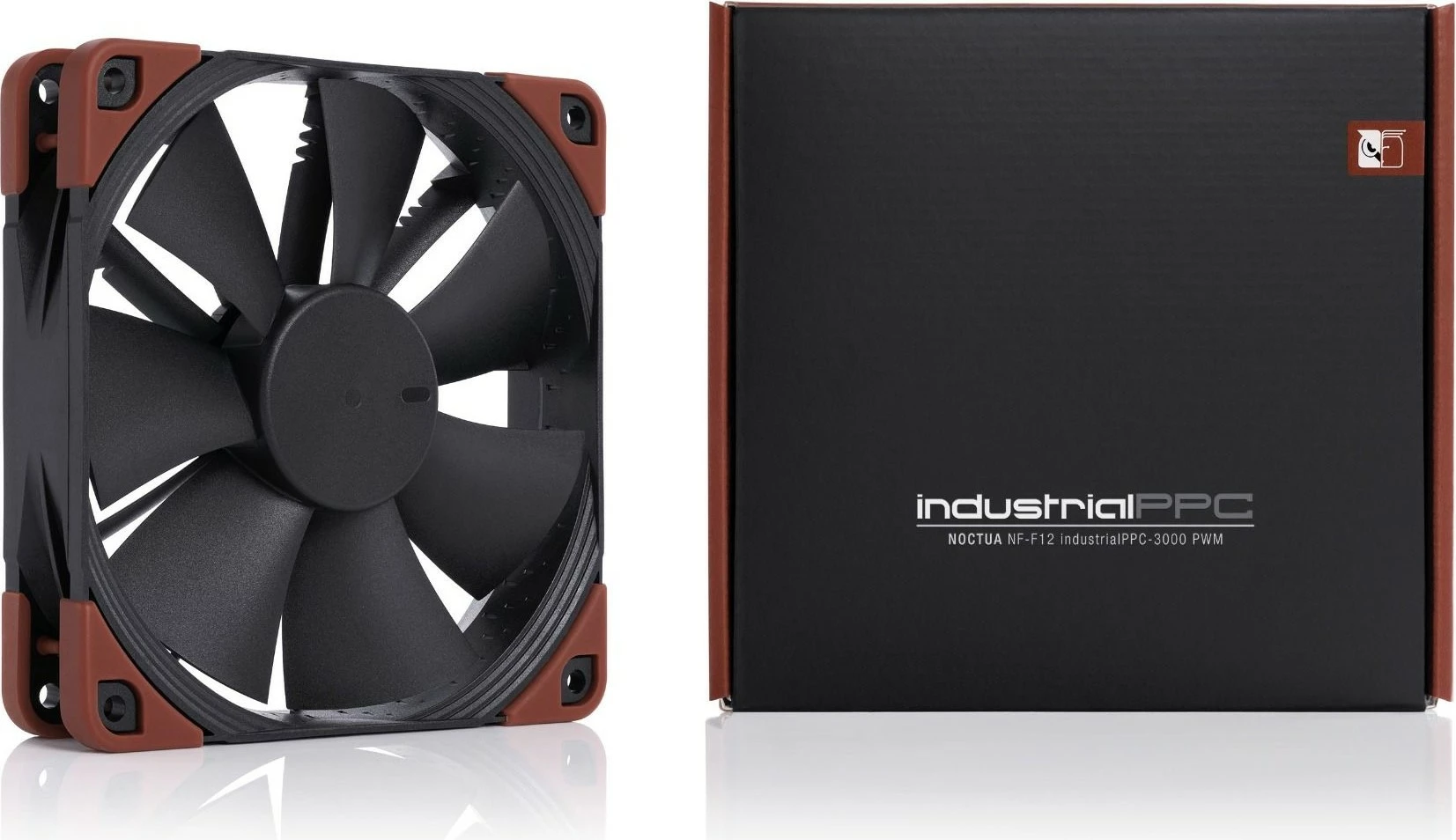 Ventilator kase NOCTUA NF-F12 iPPC-3000 PWM, 120mm, 3000RPM, zi/kafe