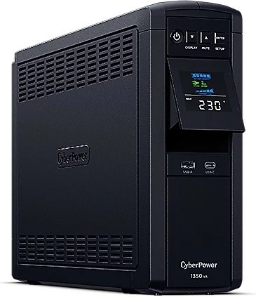 UPS CyberPower CP1350EPFCLCD, 1350VA/810W, Tower, Ekran LCD, i zi