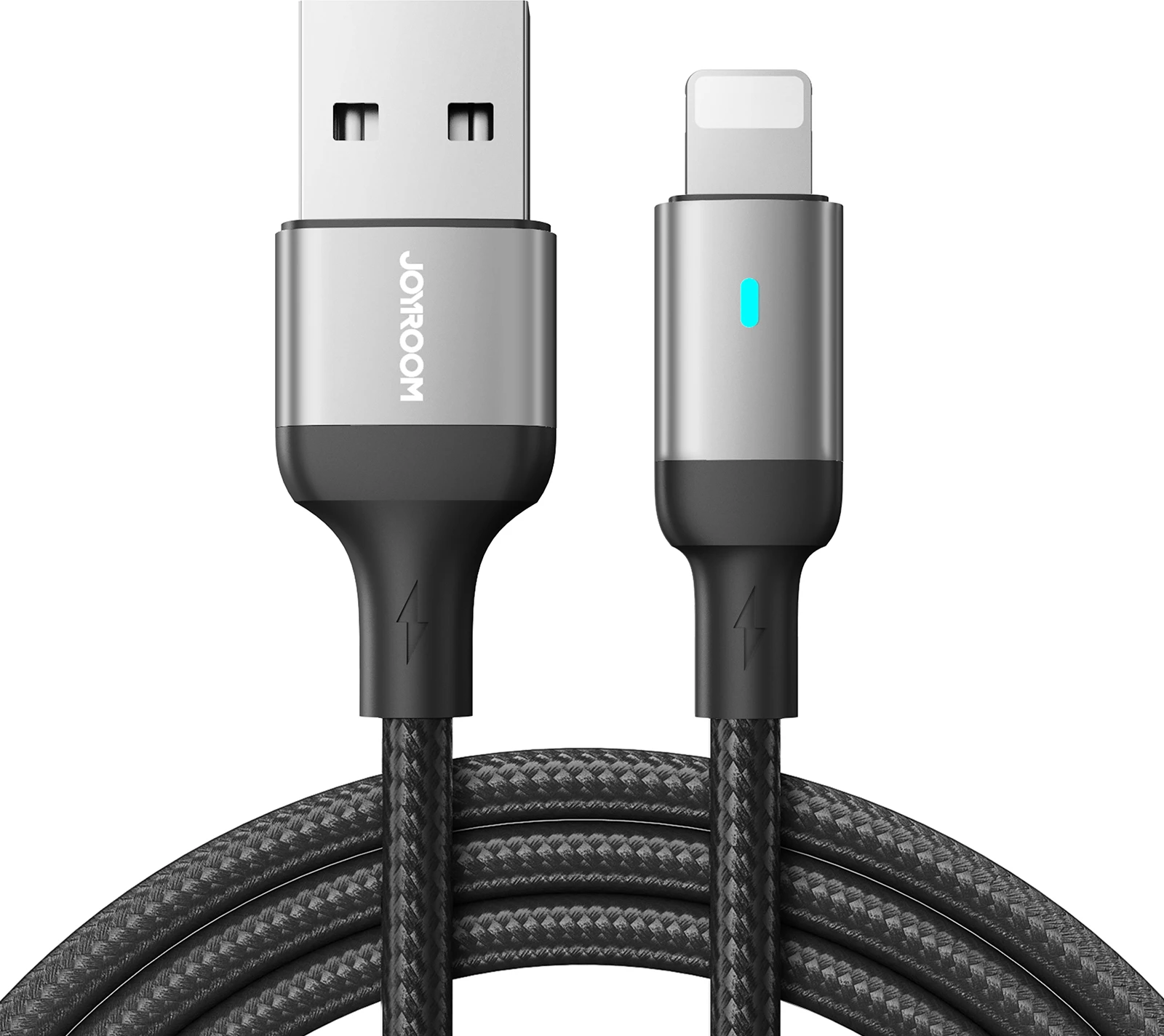 Kabllo Joyroom Extraordinary Series A10, USB-A në Lightning, 1.2m, e zezë