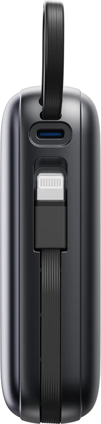 Powerbank Joyroom JR-PBF29 20000mAh 22.5W me kabllo të integrume USB-C + Lightning, i zi, në kuti