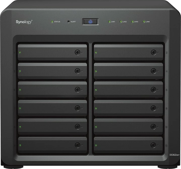 NAS Synology DiskStation DS3622xs+, Intel Xeon D-1531, 16 GB, Kullë