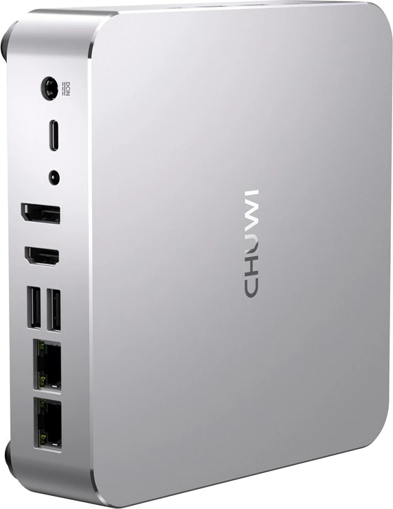 Kasë mini CHUWI AuBox-P-K3, Intel Core i9-13900HK, 16GB RAM, 512GB SSD, Windows 11 Pro, argjend