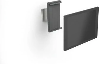 Mbajtës muri për tablet Durable 893323, rrotullim 360°, 7-13 inç, argjend