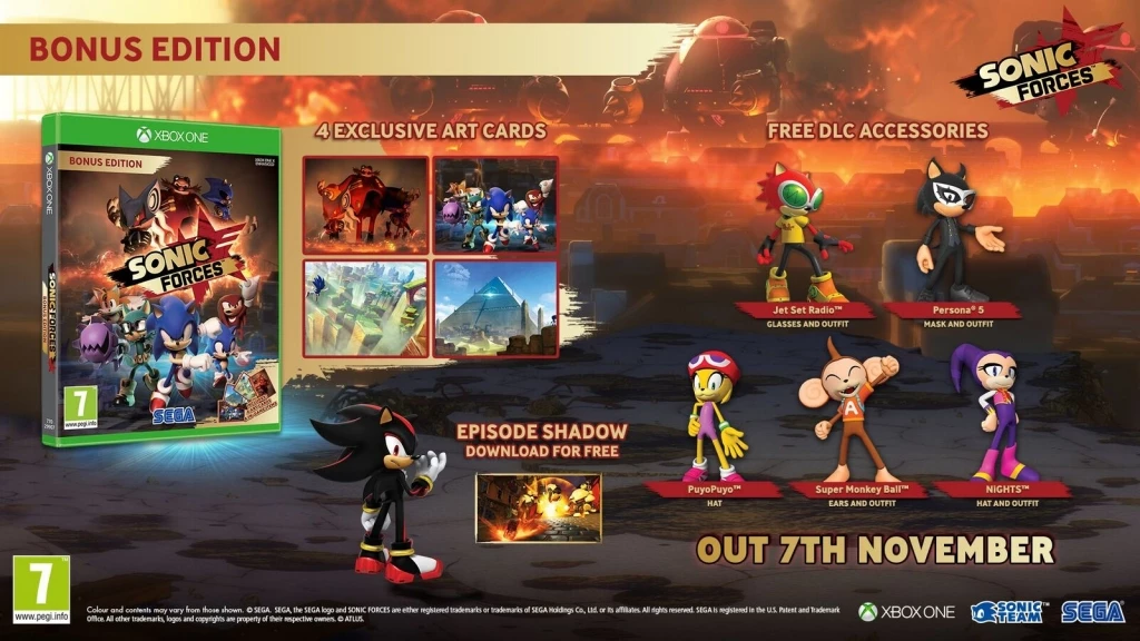 Lojë për Xbox One SEGA Sonic Forces