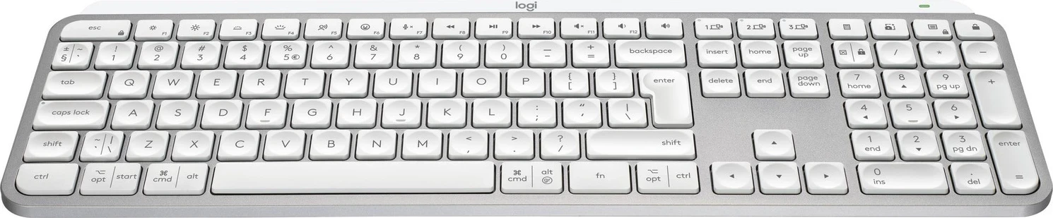 Tastierë Logitech MX Keys S, e bardhë
