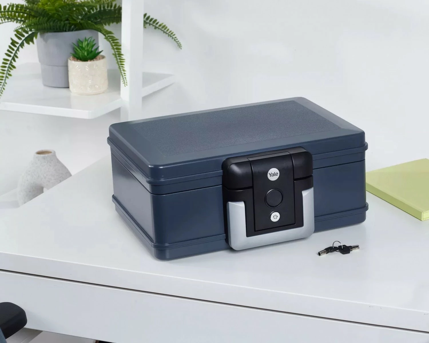 Kasafortë e vogël rezistente ndaj zjarrit YALE HOME YFC/154/KB1, 5L, Gri