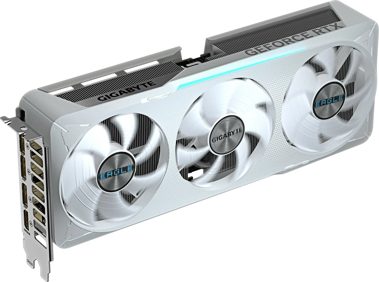 Kartelë grafike Gigabyte RTX 5070 Eagle Ice OC SFF 12GB GDDR7 e bardhë