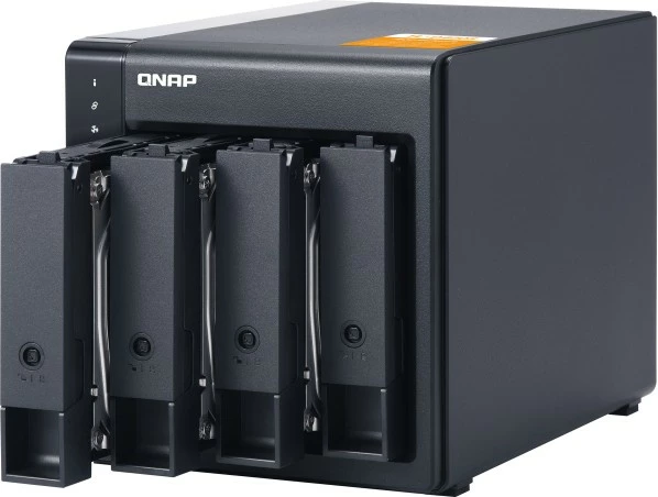 Kasë zgjerimi QNAP TL-D400S, 4 vende, SATA, desktop, e zezë