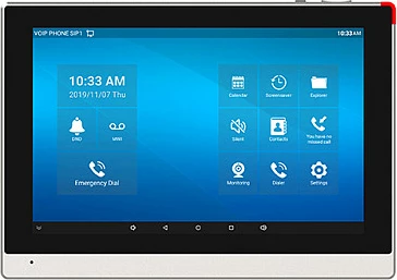 Pajisje komunikimi Fanvil I56A, 25.6 cm (10.1"), H.264, 720p, 1080p, 1 W, CNG, VAD, E zezë, Argjendtë