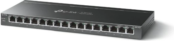Switch TP-Link 16-Port Gigabit Desktop, PoE+, i pamenaxhuar, Ethernet Gigabit