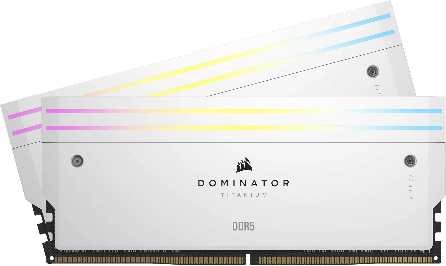 RAM Memorje Corsair Dominator Titanium RGB 64GB (2x32GB) DDR5 6000MHz, e bardhë